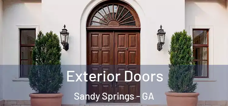 Exterior Doors Sandy Springs - GA